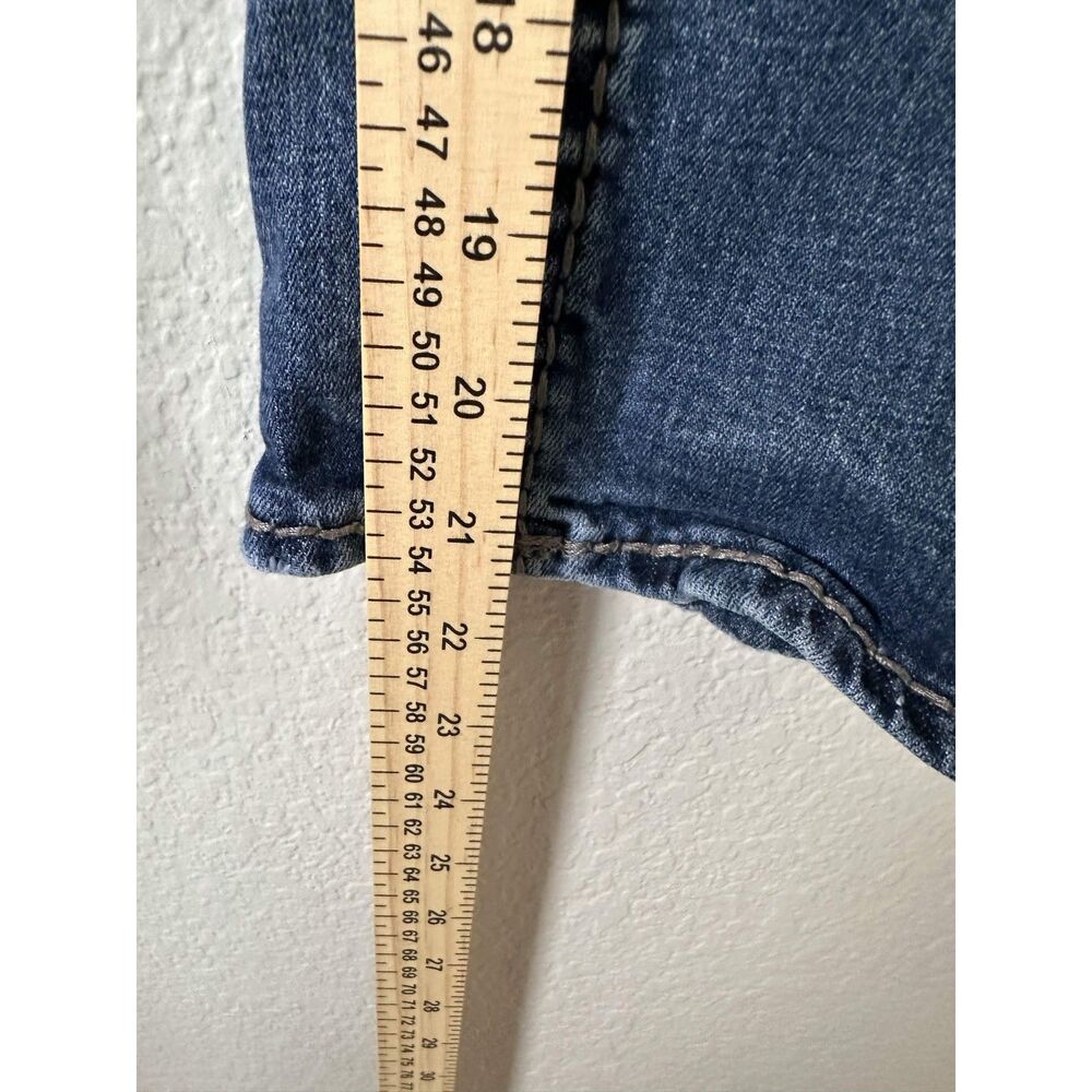 Vigoss The New York Capri Jeans Womens 9/10 Embellished Bling Flap Pockets Y2K - Picture 10 of 10